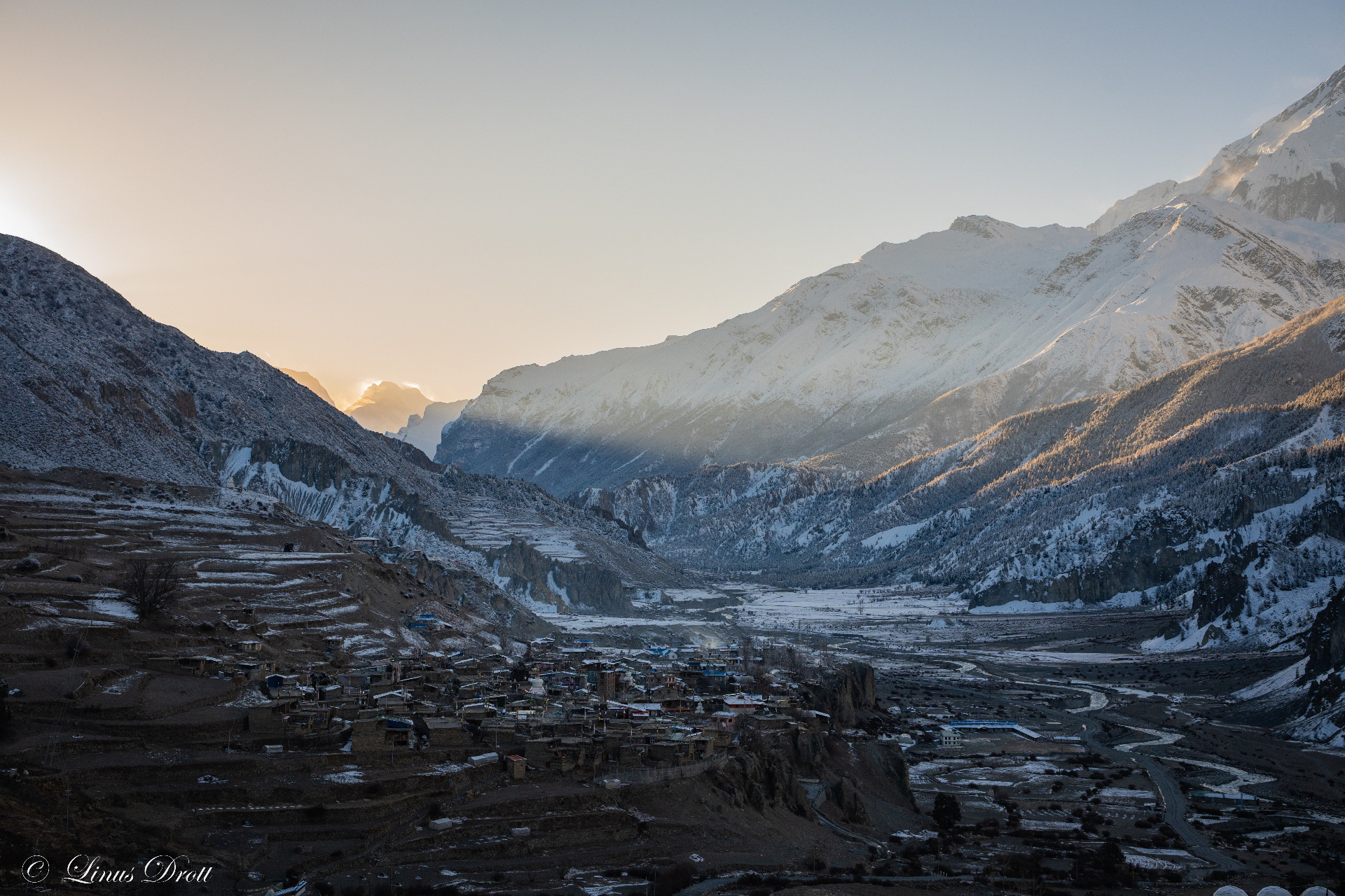 Village at First Light